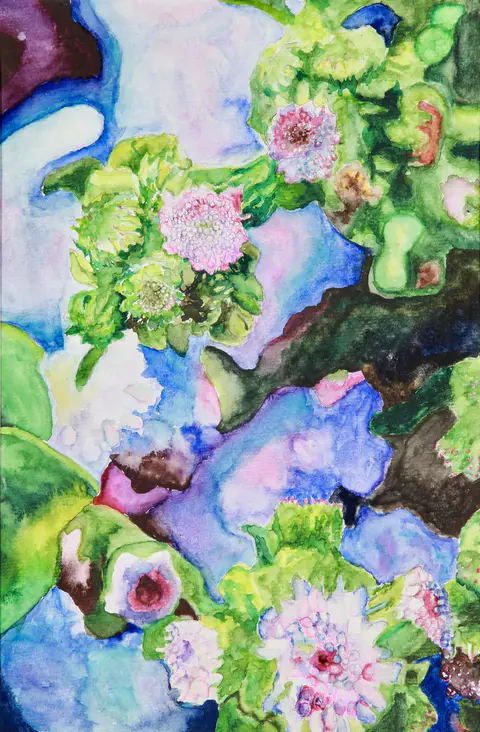 Undercurrent (watercolor)