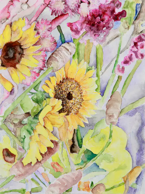 Late Summer (watercolor)